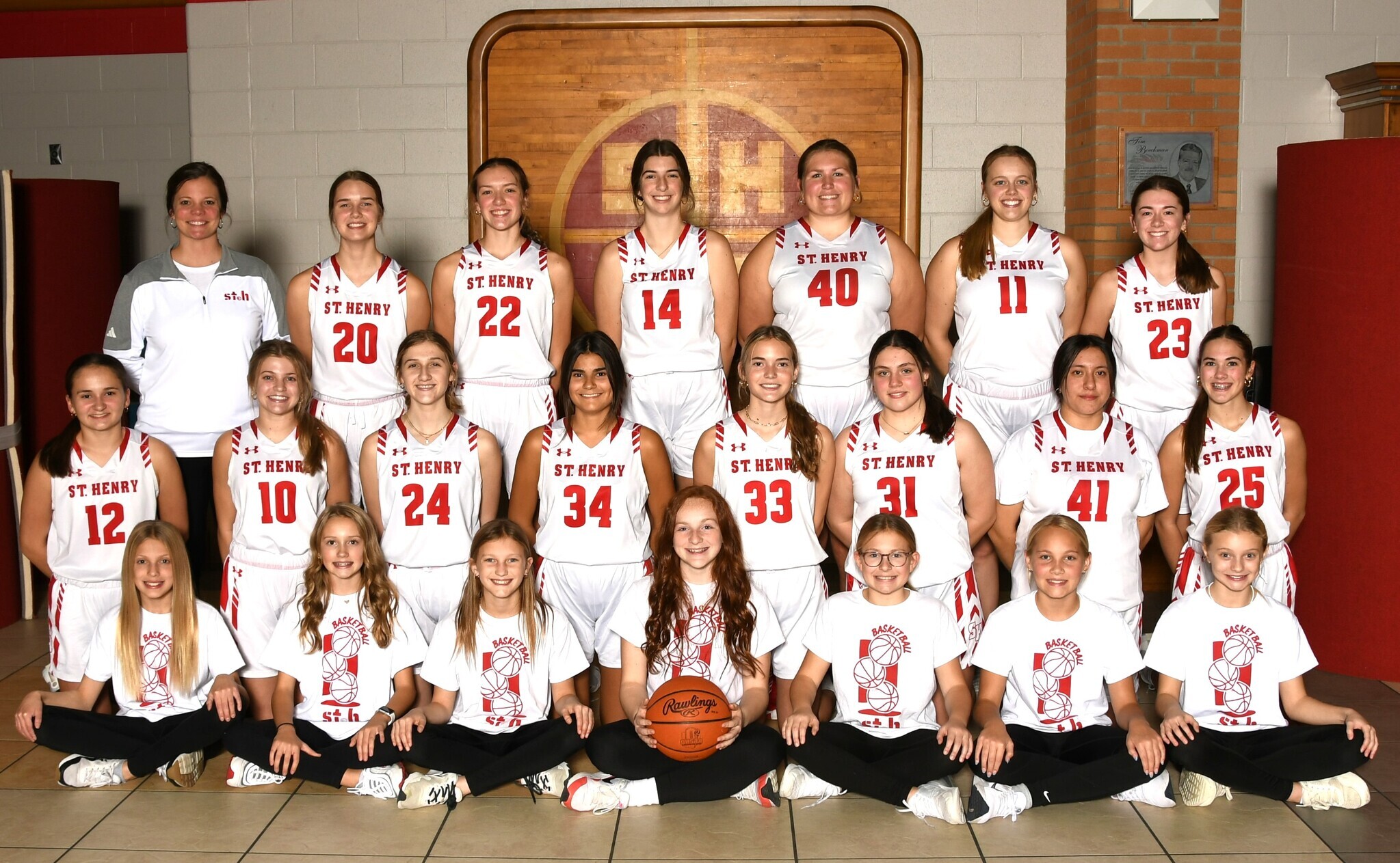 Girls JV Basketball Team