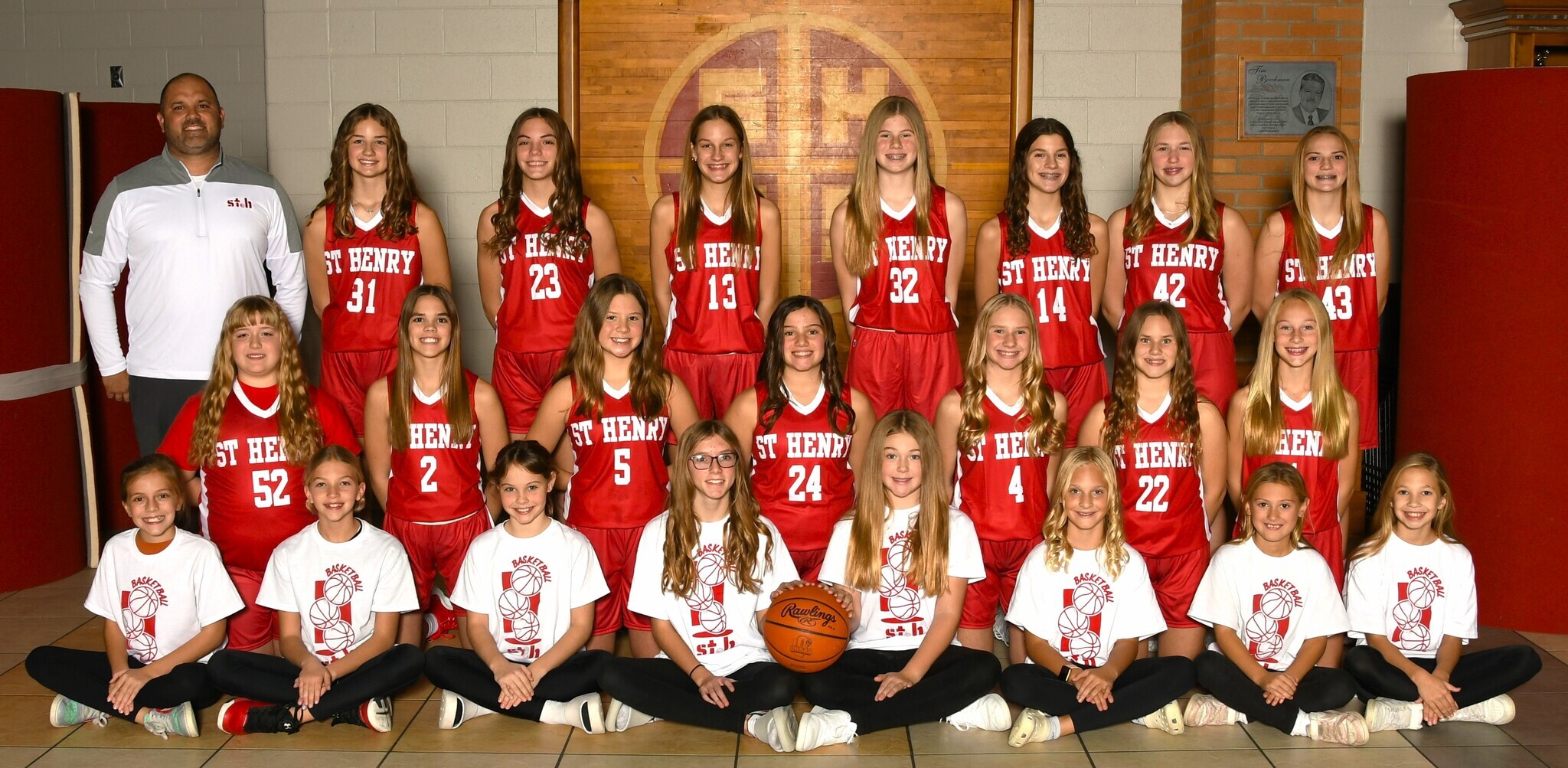 Girls 7th Grade Basketball Team