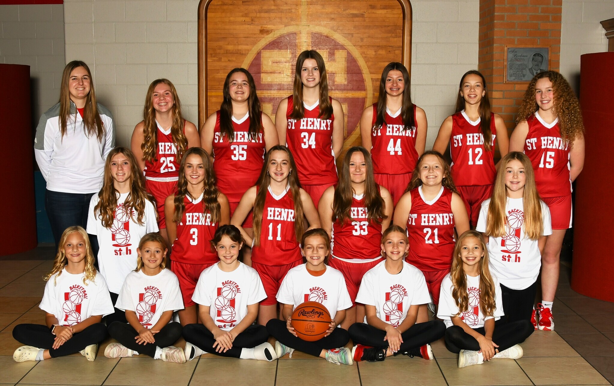Girls 8th Grade Basketball Team
